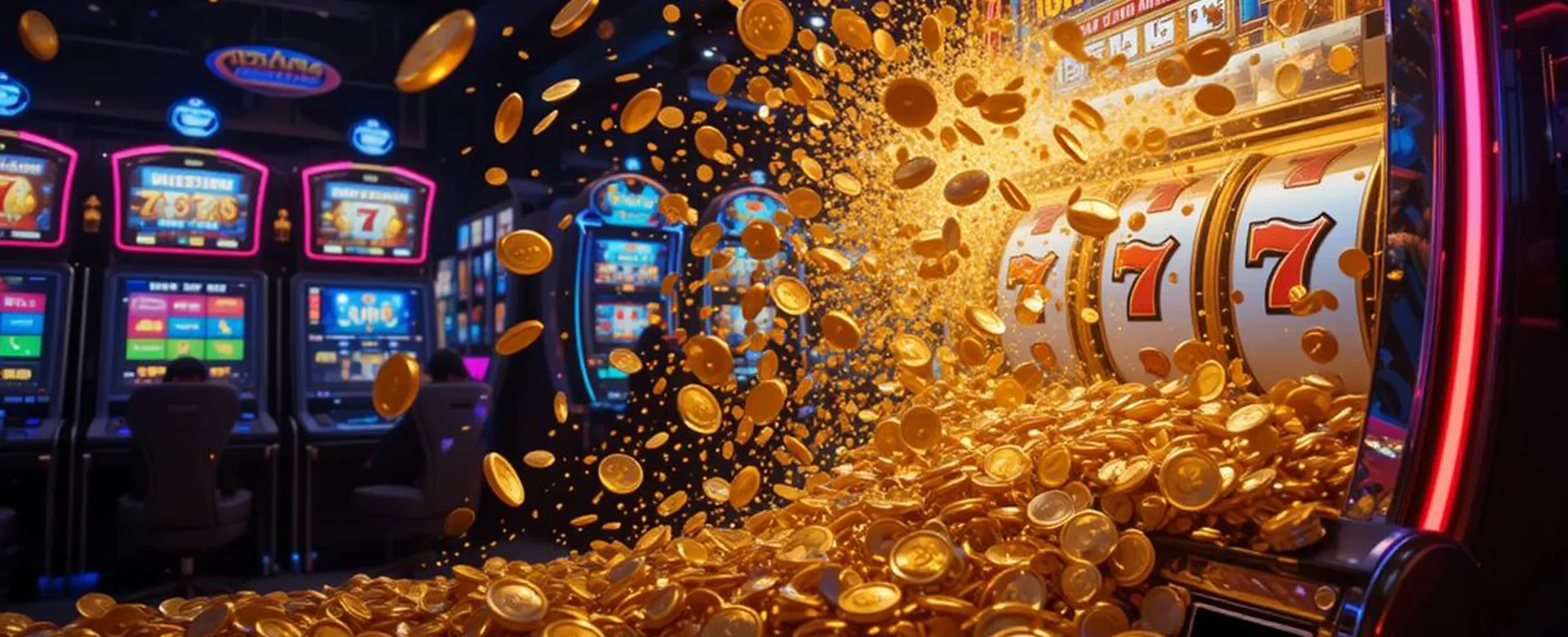 A vibrant scene depicting the evolution of digital playtime, from classic arcade games to modern live online casinos, set against a backdrop of golden and blue hues, reflecting online entertainment in the Philippines.