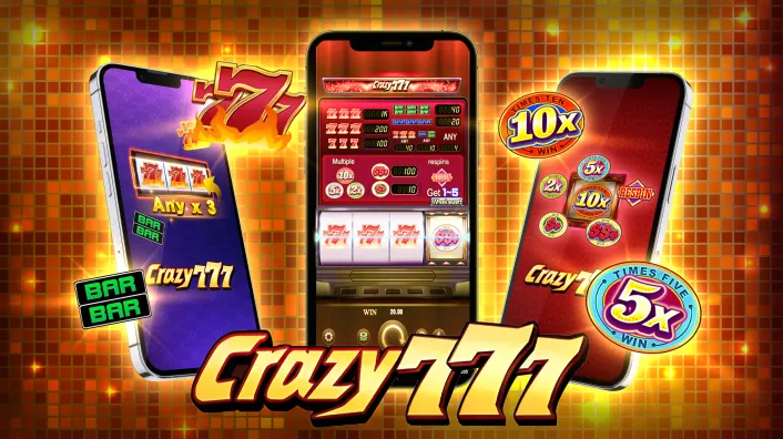 Person playing slots on a mobile phone